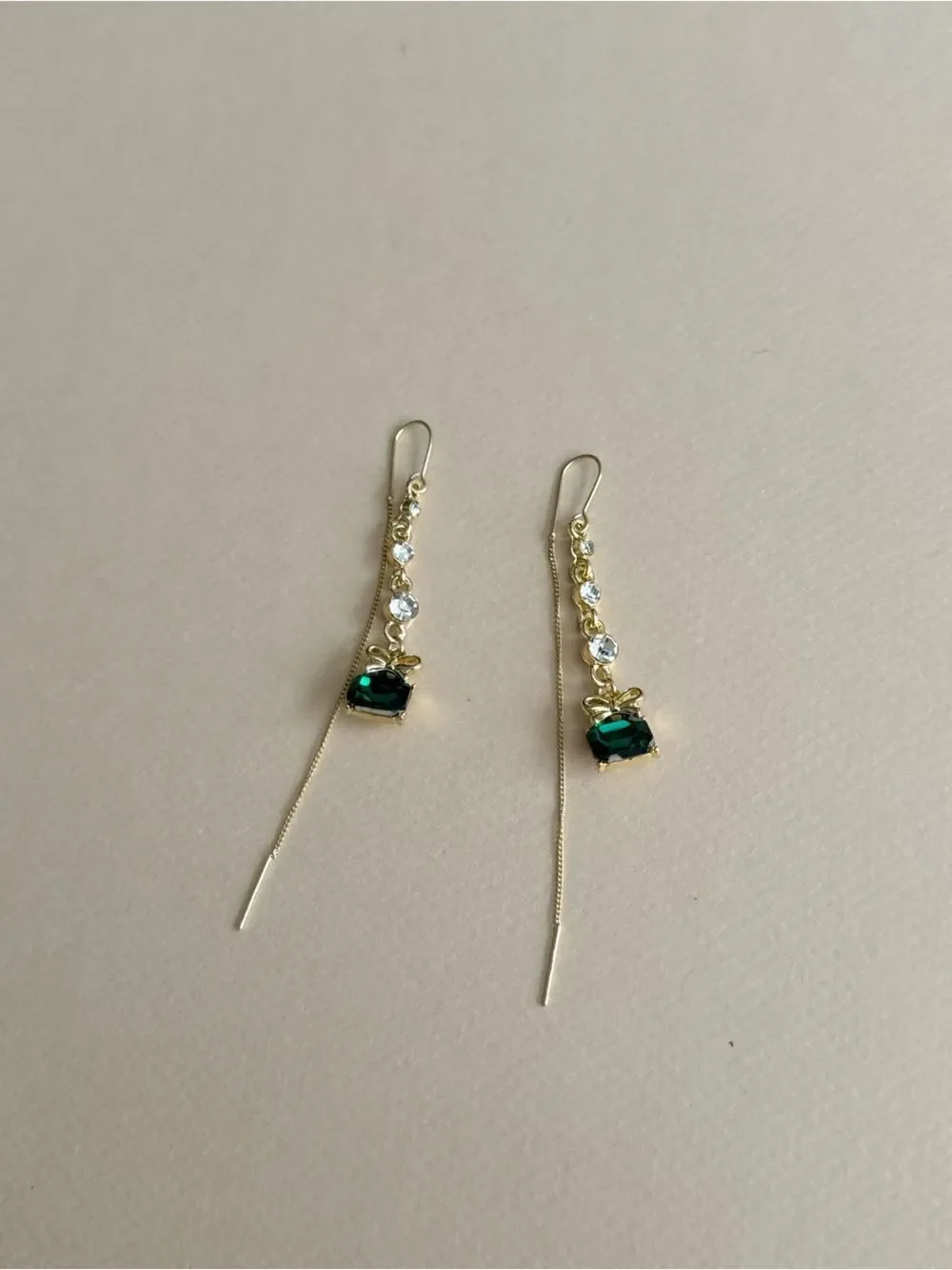 Gemstone Drop Earrings M1876